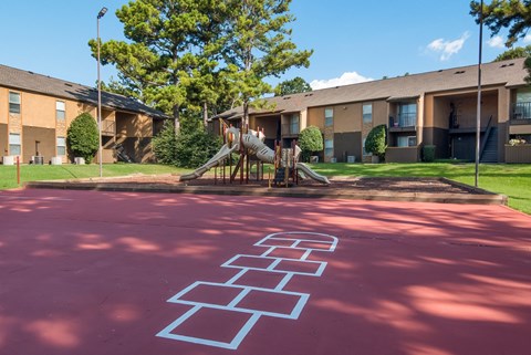 Playground Area at Stone Canyon Apartments in Shreveport, LA